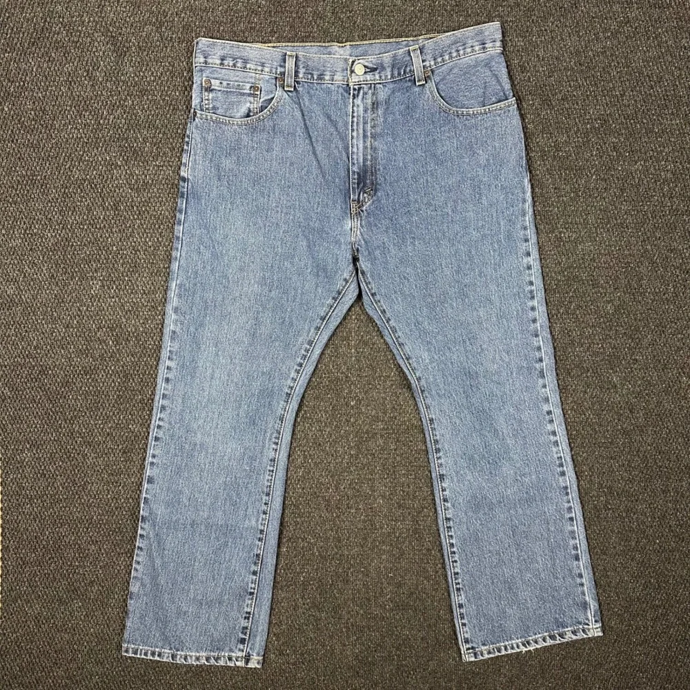 Levi's 517 Bootcut Jeans Mens 38x30 Blue Medium Wash Denim Cowboy (Fit 36x30)